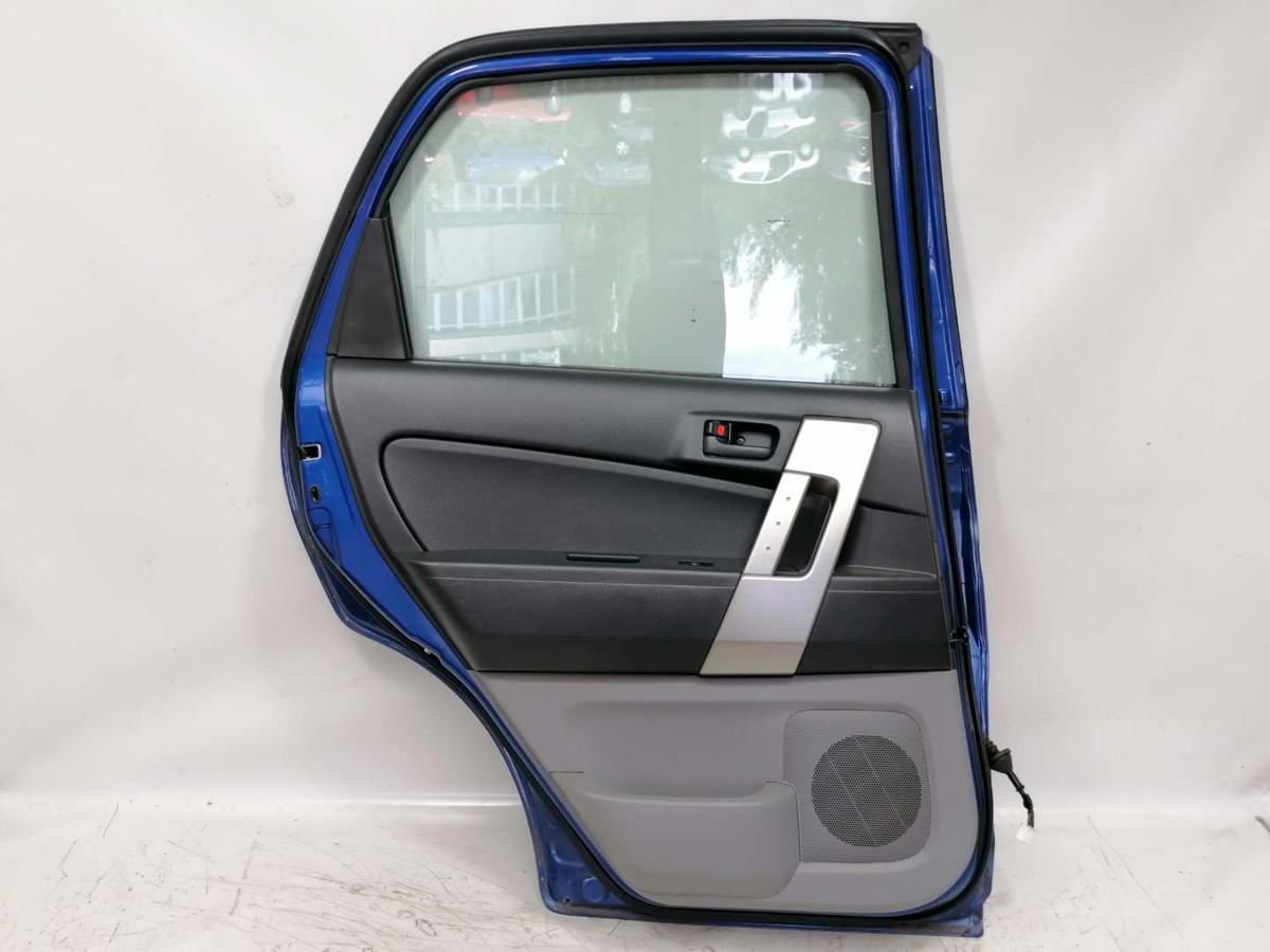 Daihatsu Terios II J2 original T&uuml;r hinten links B58 Blue Pearl Metallic BJ07